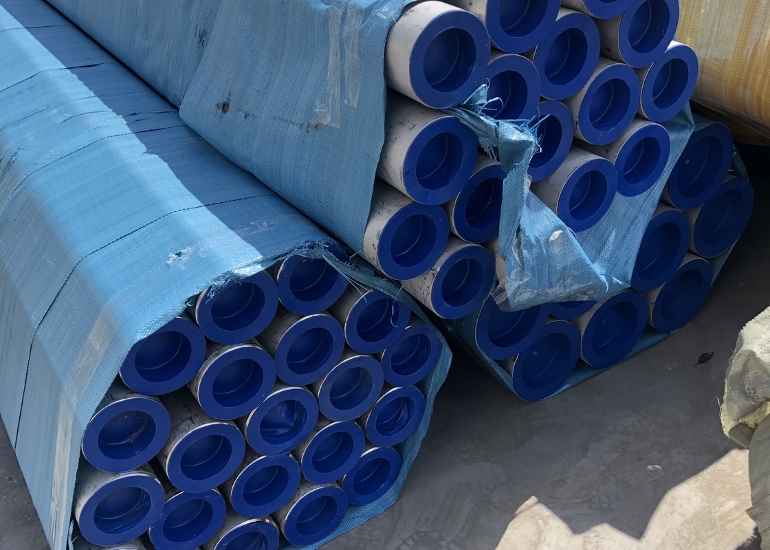 Duplex Stainless Steel Seamless Pipe 3-12m Length ASTM A789 UNS S32750 Pipe