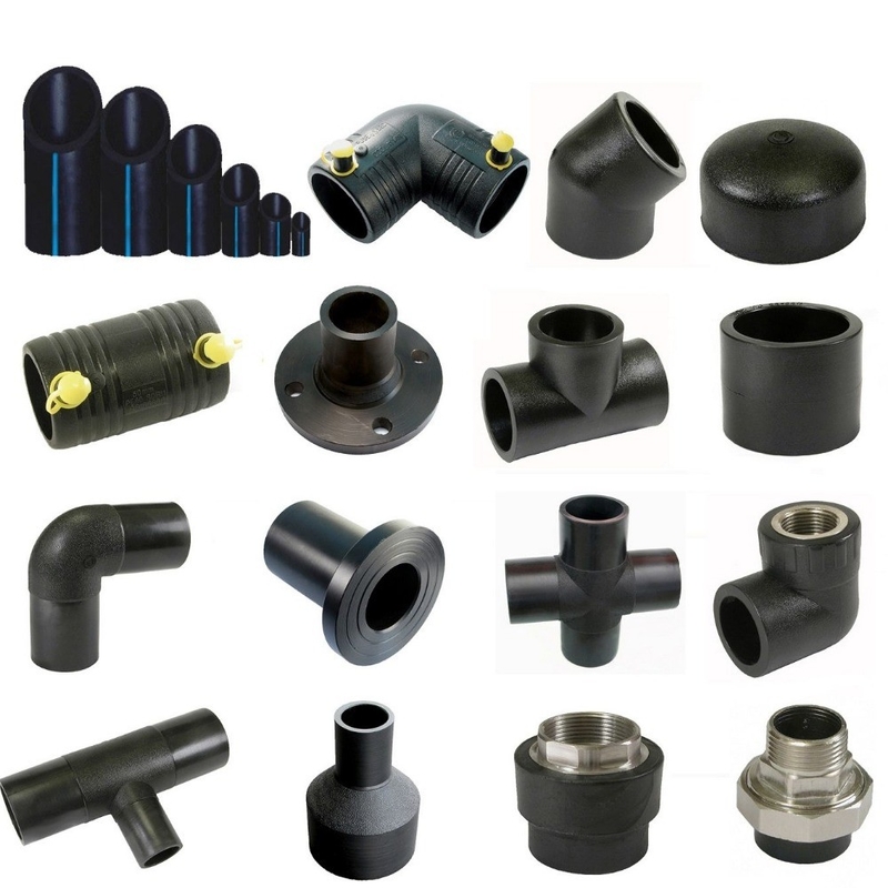 PE100 HDPE Pipe Fittings Butt Weld Fittings
