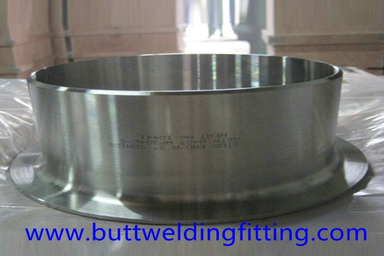 Round Butt Weld Fittings 3'' SCH40 Seamless Stainless Steel Stub Ends