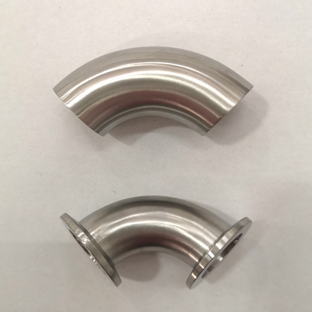 Promotional Vacuum Parts Stainless Steel Tube KF Elbow