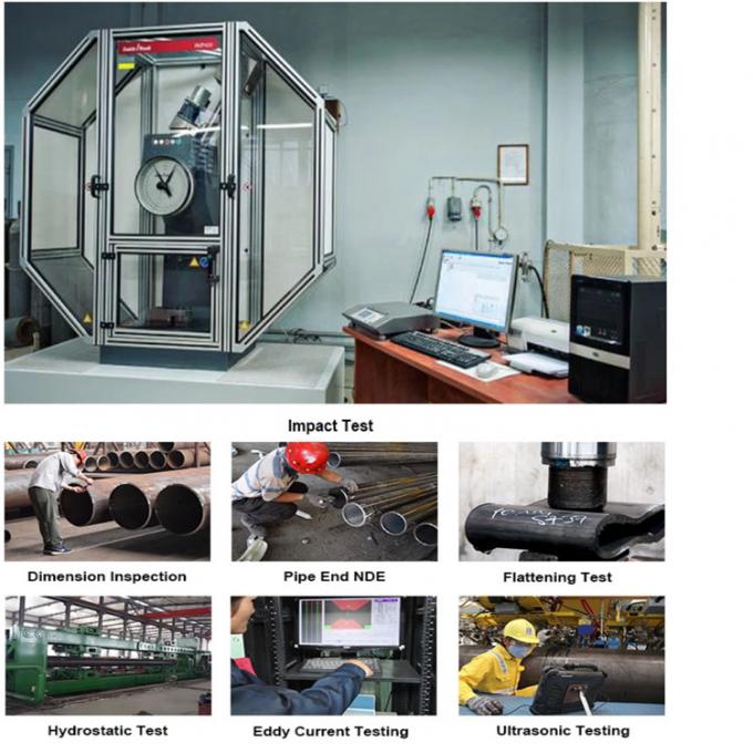 Kohlenstoffstahl-nahtloses Rohr und Rohr ASTM A53 API 5L 7