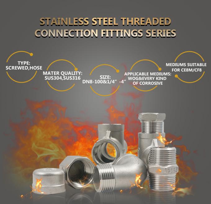 EDELSTAHL-Wasserleitungs-Installationen SS 304 hydraulische Quer 0