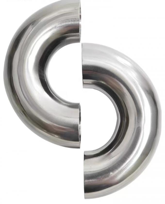 Edelstahl-Rohrverschraubungen 2 Zoll SS 304 SS316 NPT BSPT-Innengewinde 90-Grad-Ellbogen 5