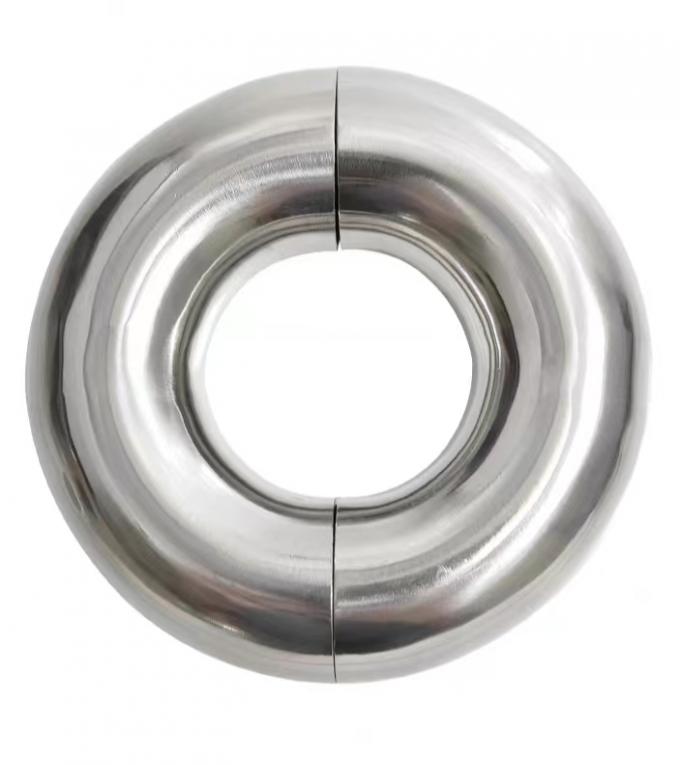 Edelstahl-Rohrverschraubungen 2 Zoll SS 304 SS316 NPT BSPT-Innengewinde 90-Grad-Ellbogen 9