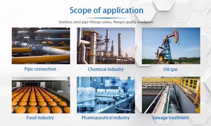 Edelstahl-Anpassung Hochtemperatur-Butt-Schweißrohr-Fittings Stub-Ende für Rohrkopplung 1