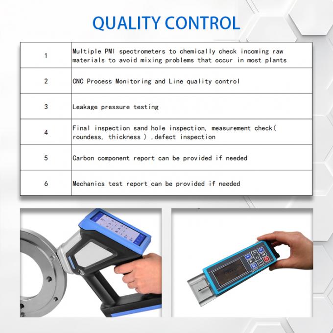 Edelstahl-Anpassung Hochtemperatur-Butt-Schweißrohr-Fittings Stub-Ende für Rohrkopplung 9