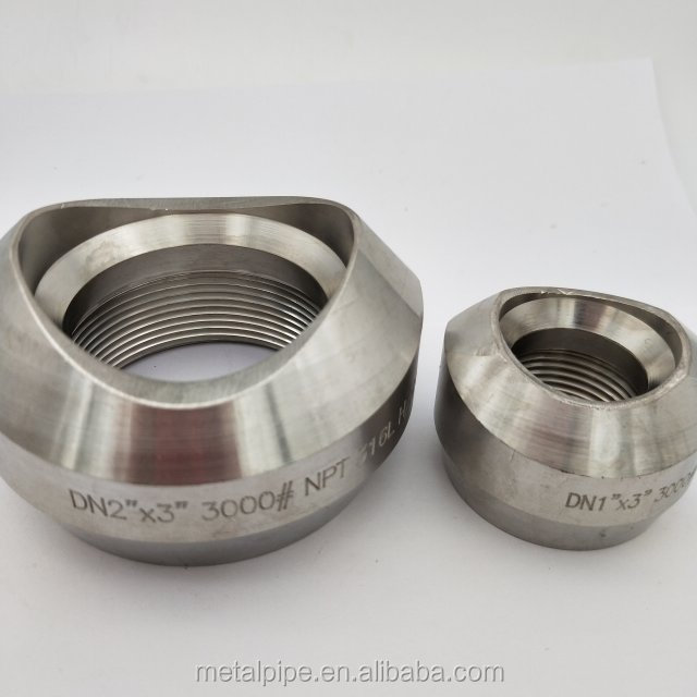 Metall Hochwertiges Edelstahl-Schweißzeug 1/2 Zoll ASTM 182 Gr. F51 Abmessungen AS MSS SP-97 SCH 40S 2