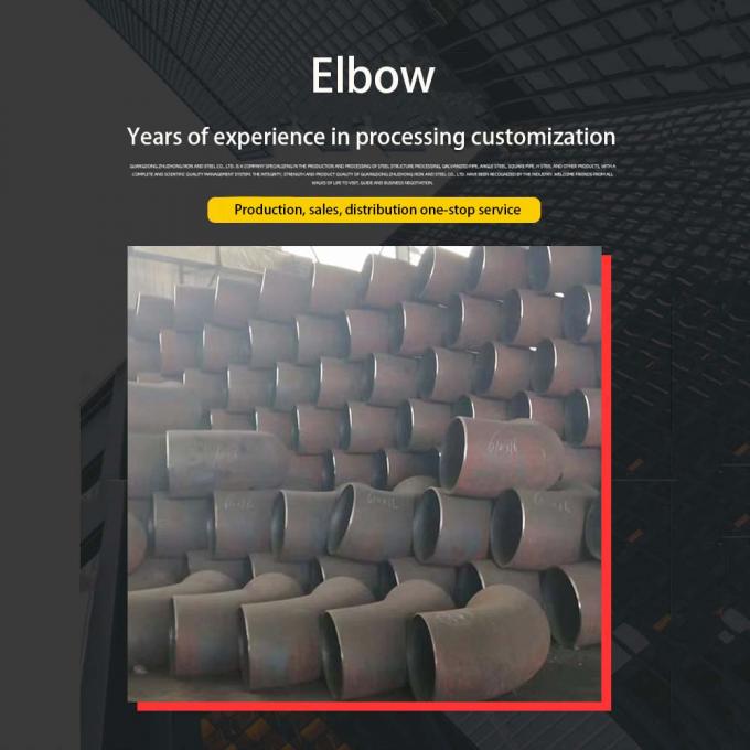 Butt Weld Kurz-/Langradius Ellenbogen, ASTM A420-WPL6 für Rohrleitungen 2