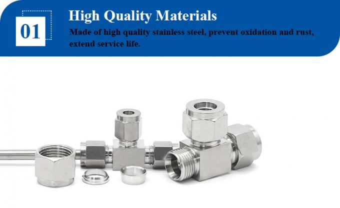 Edelstahl WP304L WP316L Gleich Tee SCH STD Gewinde Tee 0