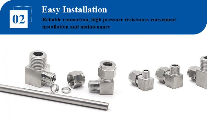 Edelstahl WP304L WP316L Gleich Tee SCH STD Gewinde Tee 1