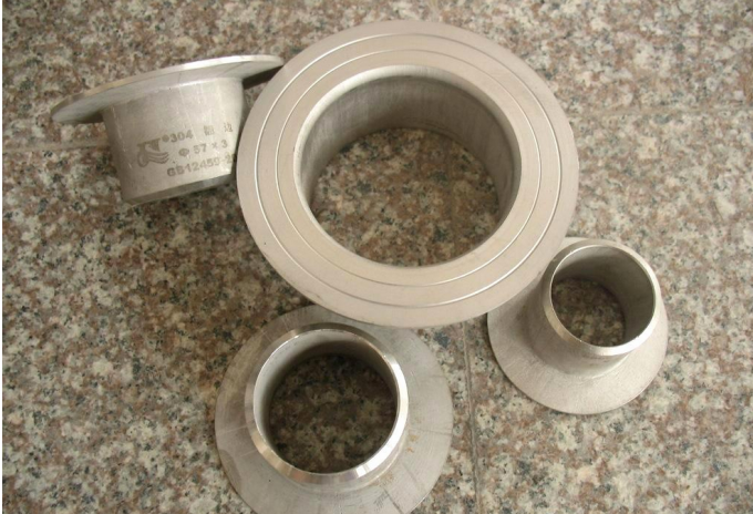 Metall End Flansche und langes Schweiß Hals Pe100 SDR11 HDPE Flansche Adapter Puddle Flansche 0