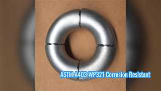 ASTM A403 WP321 180-Grad-Rückbiegung, NACE-konform
