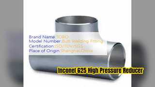 Inconel 625 Exzenterreduzierer-Hochdruckrohrverschraubung