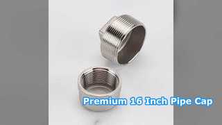 ASTM A403 WP304 Edelstahl-Rohrkappe 16 Zoll Sch 120