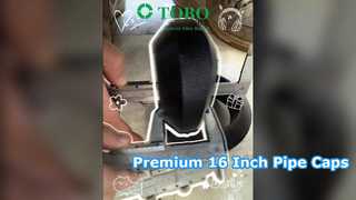 ASTM A403 WP304 Edelstahl-Rohrkappe 16 Zoll Sch120