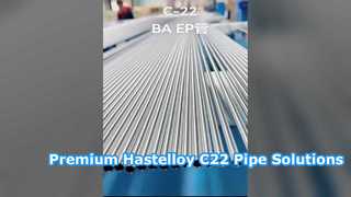 Hastelloy C-22 EP/BA-Rohr