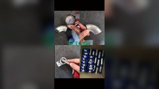 90° LR-Winkel 1" Sch80 A403 WP316L | Rohrverschraubung aus Edelstahl