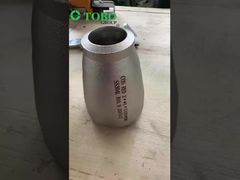 ASME B16.9 Konzentrisches Reduzierstück 304/316L aus Edelstahl mit nahtloser Stumpfschweißung