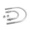 Stainless Steel 304 Clamp U Shaped Bolt Universal Joint U-Bolt Kit bolts With Nuts