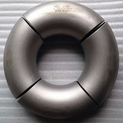 304 316L Stainless Steel Welded Pipe Fittings 90 Degrees Elbow Stainless Steel Pipe Connection Fittings