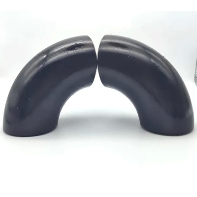 Long Radius Butt Welded Carbon Steel Pipe Fittings Bend Seamless Elbows