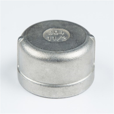 Customized Polished Stainless Steel Pipe Cover Cap For Various Connection Types