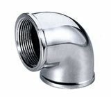 90 Degree Elbow Stainless Steel Pipe Fittings Forged Fittings Threaded Tube Connector