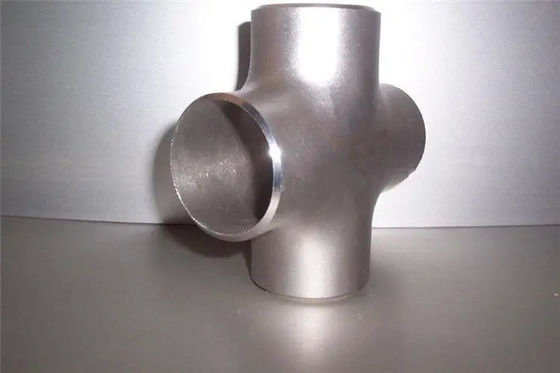 China Factory Free Sample 4-Way Tee Pipe Fitting Carbon Stainless Steel With Smooth Surface OEM Customizable