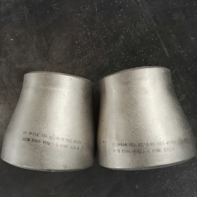 ASME B16.9 ASTM A403 WP316H Butt Weld Fittings, Concentric/Eccentric Reducer for Piping