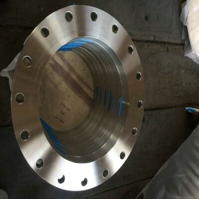 JIS B2220 10K Forged Weld Neck RF Flange, Carbon Steel A105 18-24 Inch 