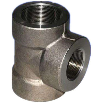 Hydrostatic Pressure Tested Stainless Steel Butt Weld Equal Tee ASME B16.9 SCH40