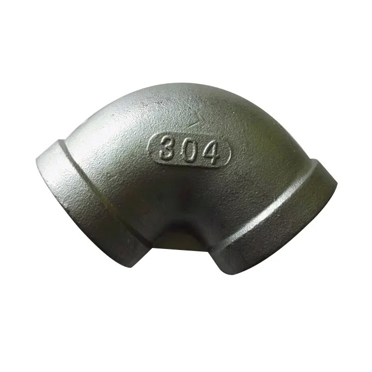 Butt Weld Fitting Elbow 90 Degree Elbow 2 Inch Ss 304 Ss316 Npt Bspt Female Threaded Stainless steel pipe fittings