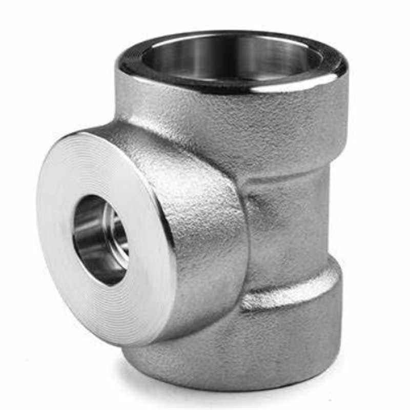 Socket Weld Forged Pipe Fittings for 1/2-72 Pipes with Normalizing Heat Treatment