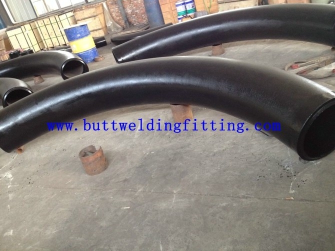 TOBOGROUP Steel Butt Weld Fittings 24 Inch Stainless Steel Pipe Fittings , SS 90D LR Elbow