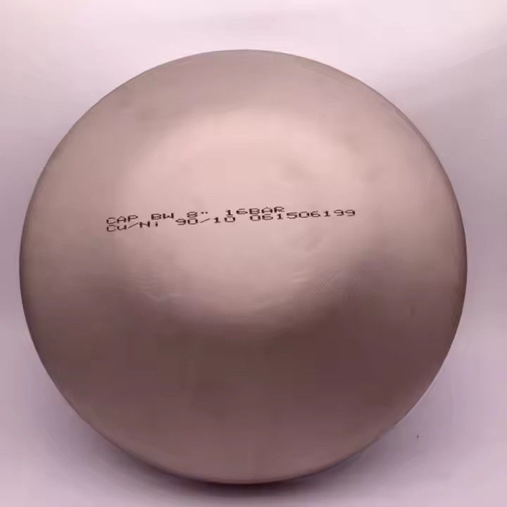 304 Stainless Steel Oval Tube Cap Sanitary Grade Internal and External Mirror Polished Welded Tube Cap Bright Stainless Steel