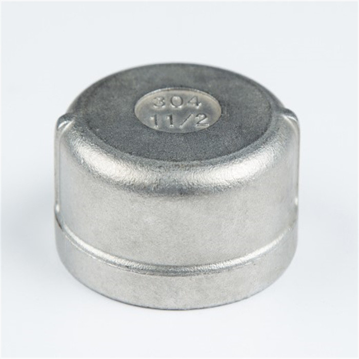 Customized Polished Stainless Steel Pipe Cover Cap For Various Connection Types