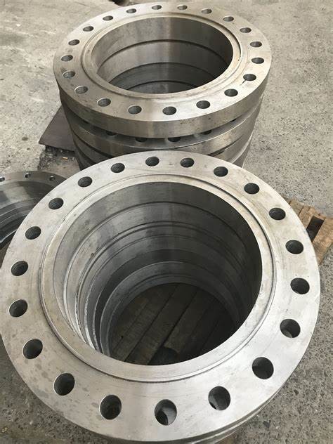 Metal ASTM A694 F60 Butt Welding Neck Flange 12.7'' SCH80 ASME B16.5 Flanges Best Price