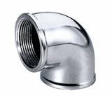 90 Degree Elbow Stainless Steel Pipe Fittings Forged Fittings Threaded Tube Connector