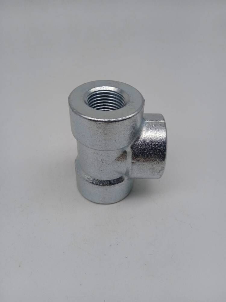 1/2'' Stainless Steel Female Thread Tee 3000 Psi Pressure Rating