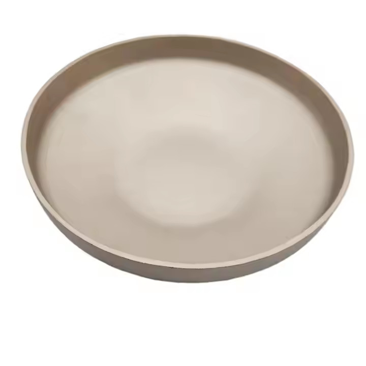 304 Stainless Steel Oval Tube Cap Sanitary Grade Internal and External Mirror Polished Welded Tube Cap Bright Stainless Steel