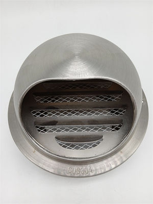 Air Vent Cap Wall Kitchen Stainless Steel Vent Cover Wall Round Vent