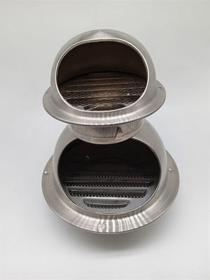 Air Vent Cap Wall Kitchen Stainless Steel Vent Cover Wall Round Vent