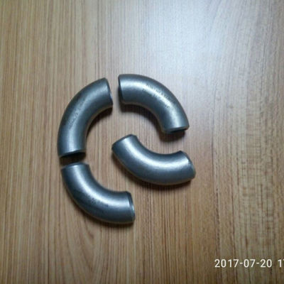 ASTM A403 WP321 / H Austenitic Stainless Steel Pipe Fittings Long Radius 90 Degree Elbow