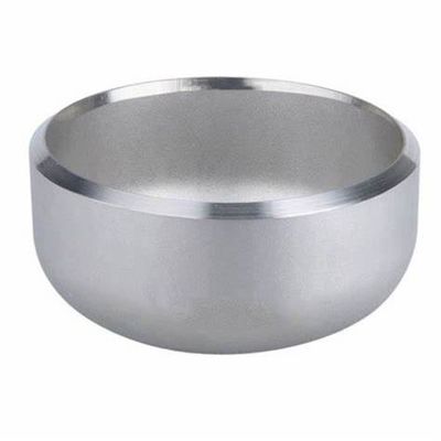 Stainless Steel Polished Pipe Cap for Welded Connections in ASME Standard