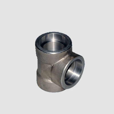 Asme b16.9 schedule 40 steel Pipe Fittings Socket Weld Tee Stainless Steel Equal Tee 304