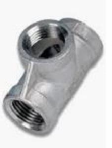 METAL Factory Customizable Industrial Grade Stainless Steel Threaded Tee Pipe Fitting Corrosion Resistant