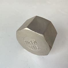 Hexagonal Internal Thread Pipe Cap Adapter for Secure Sealing and Leak Prevention in High Pressure