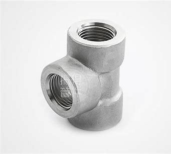 Stainless Steel Equal Tee Pipe Fittings Threaded Tee Forged Fittings 304/316 ASME B16.9