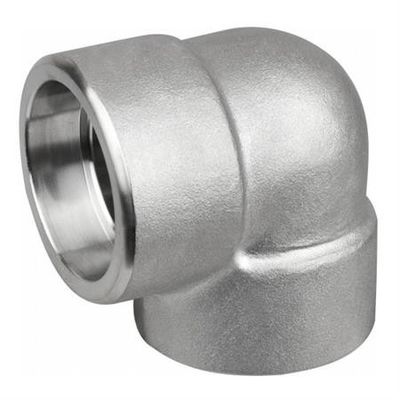 ASTM A105/A182 geschmiedeter Bogen, 2000LB-9000LB Gewinde-/Schweißmuffen-Fitting, 100% PMI-geprüft