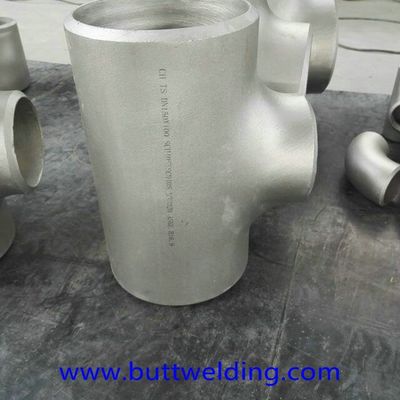 Butt Weiding 1'' STD N08020 ASME B16.9 Nickel Alloy Steel Equal Tee Pipe Fitting